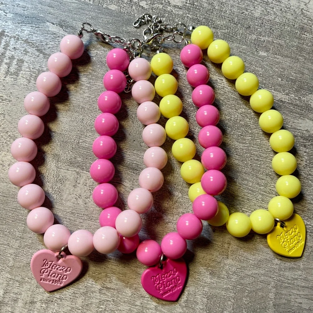 Colored Resin Pet Collar